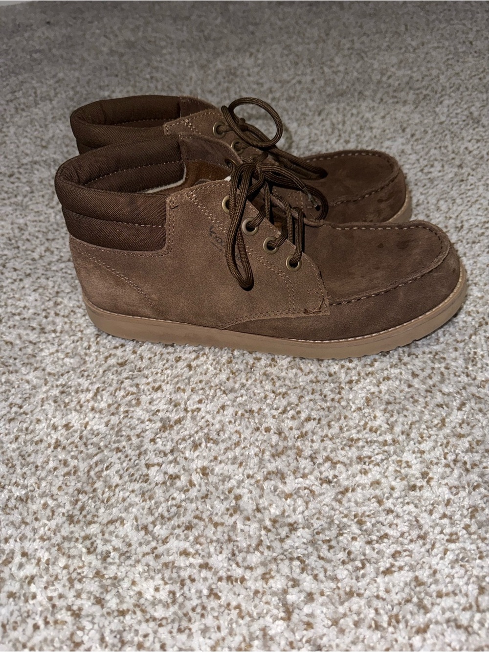 Men's Brown Koolaburra by UGG lace up boots